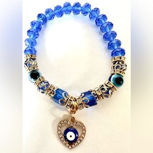 Evil Eye Heart Bracelet 🧿